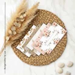 Cashstuffing / Planner Dashboard – Floral Edition A6